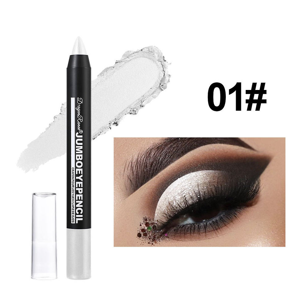 Thumbnail: Smoky Dark Green Eyeshadow Pencil Stick Waterproof Pearlescent 12 Colors Metalli