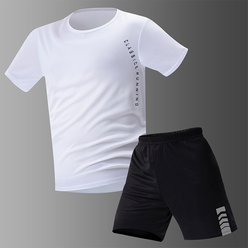 Thumbnail: 2/6 Pack Plus Size Men's Quick-drying Short-sleeved Shorts Suit Men's Leisure Sp