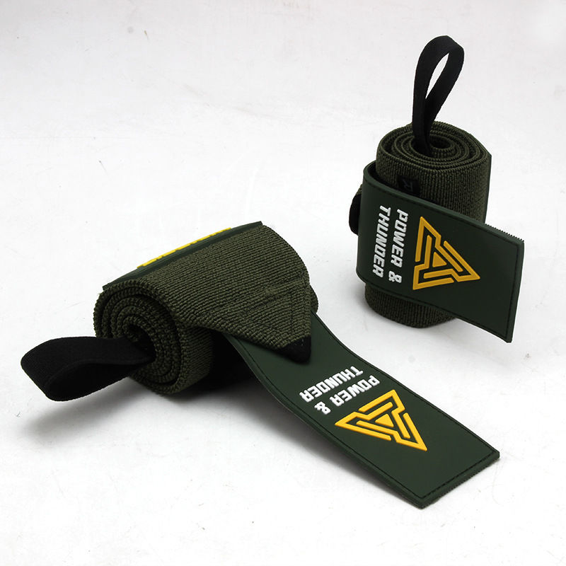 Thumbnail: Weightlifting Wrist Support Straps Crossfit Hand Grip Powerlifting Pullups Deadl