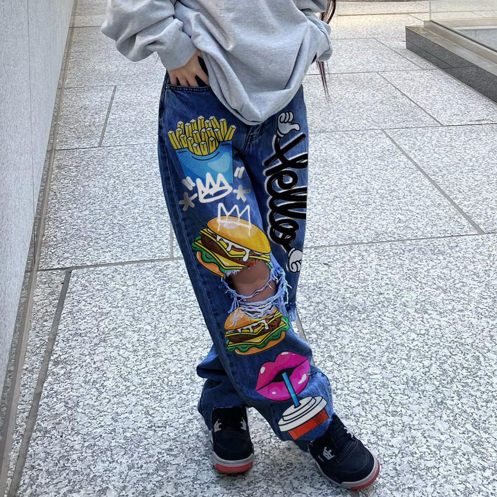 Thumbnail: Women's Jeans women's 2023 Spring And Autumn New Spicy Girls Street Fashion 
