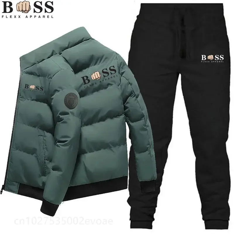 Thumbnail: 2023 Fashion Winter Korean BSS FLEXX APPAREL Men's Fashion Warm New Windproof Hi