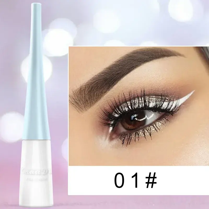 Thumbnail: Liquid Blue Eyeliner Pencil Ultra-thin Long Lasting Quick Dry Smooth Rainbow Col