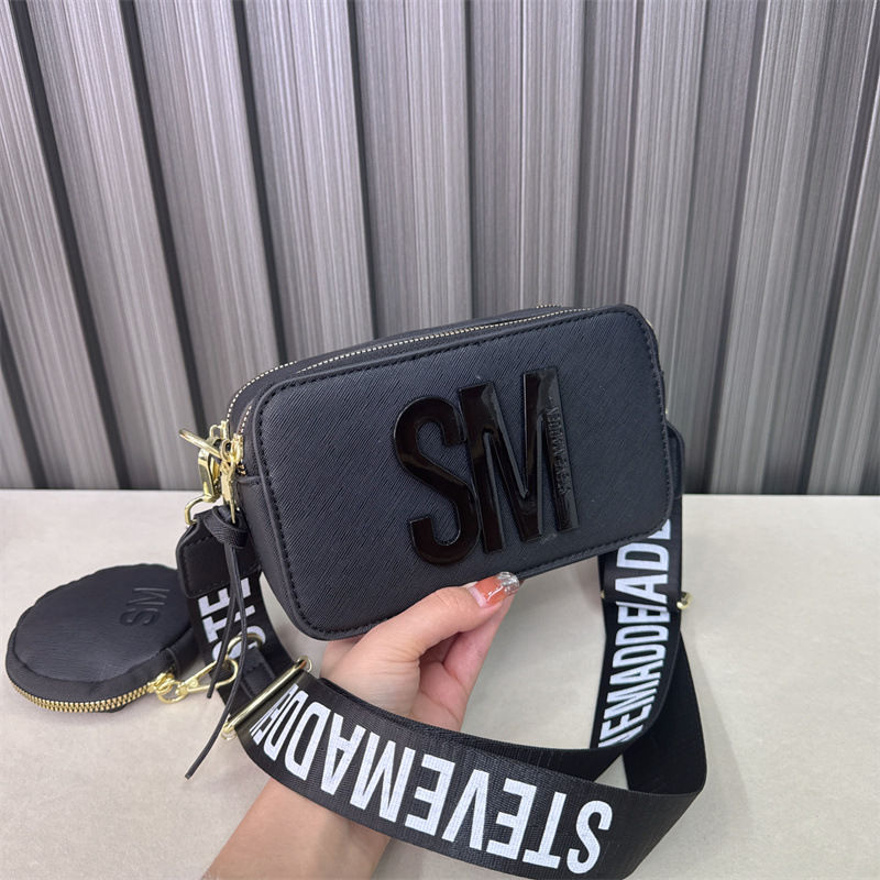 Thumbnail: 2024 New Shoulder Bag Steve Madden Camera Bags Fashion Trendy Ladies Zip Letter 