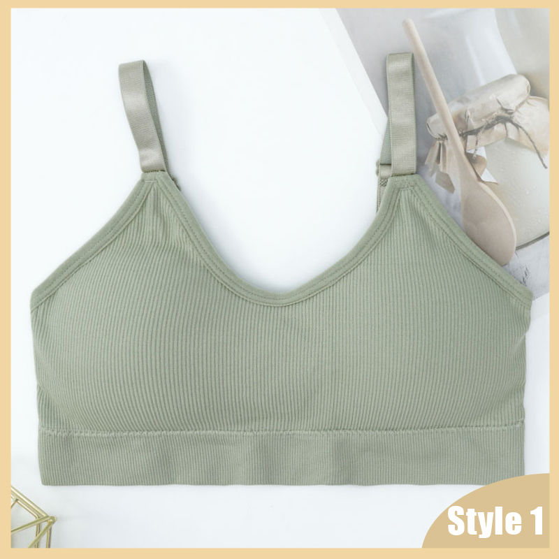 Thumbnail: Underwear Women Gather No Steel Ring Lingerie Bra Tube Top Wrapped Chest Beauty 