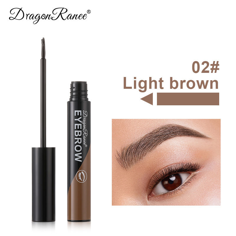 Thumbnail: Peel-off Eyebrow Gel Natural Brow Tattoo Black Brown Tint Makeup Waterproof Last