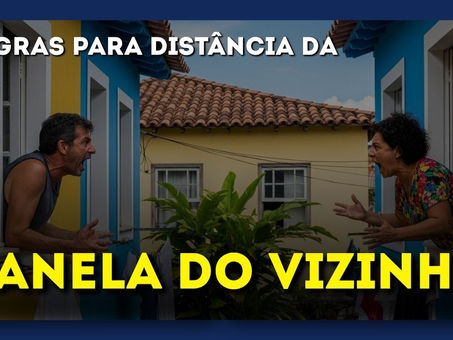 Saiba qual é a DISTÂNCIA mínima da JANELA do vizinho segundo a LEI
