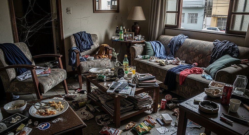 Inquilino Devolve Imóvel Destruído