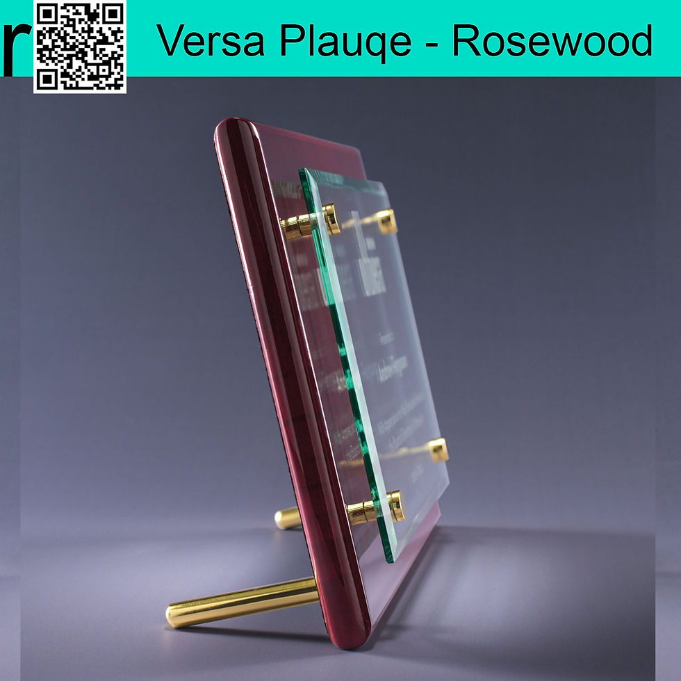 Thumbnail: Versa Plaque - Rosewood