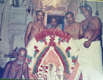 Our Azhwar with Gopalakrishna swamy