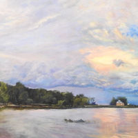 Over the Gulf of Finland