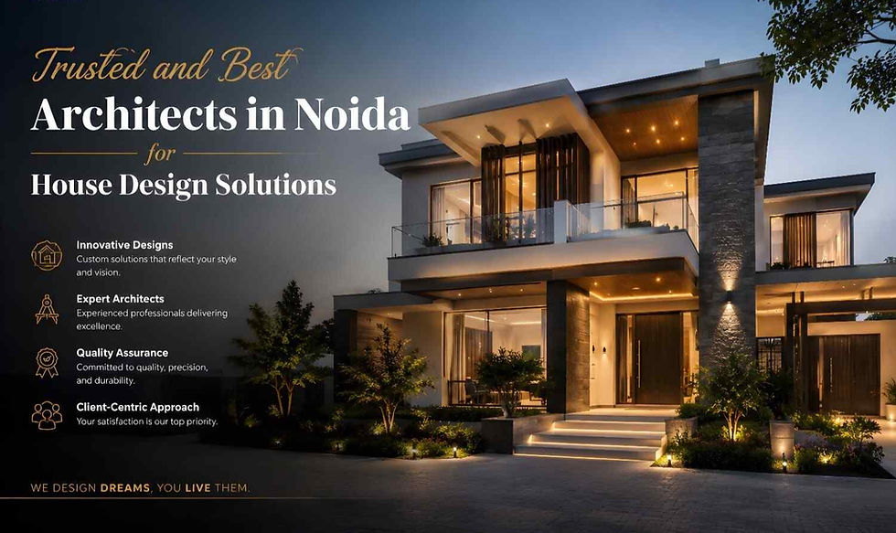 trusted and best architects in noida for house design solutions