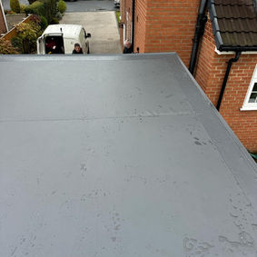 Garage flat roof replacement completed by Endon Roofing