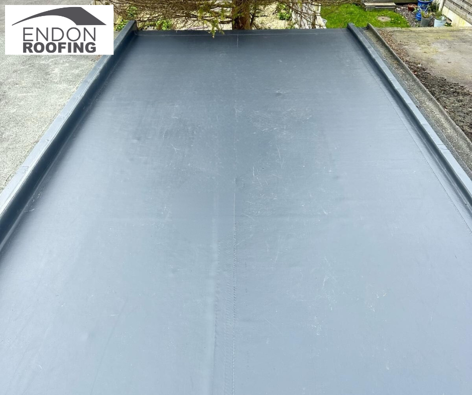 Single Ply Membrane Flat Roof