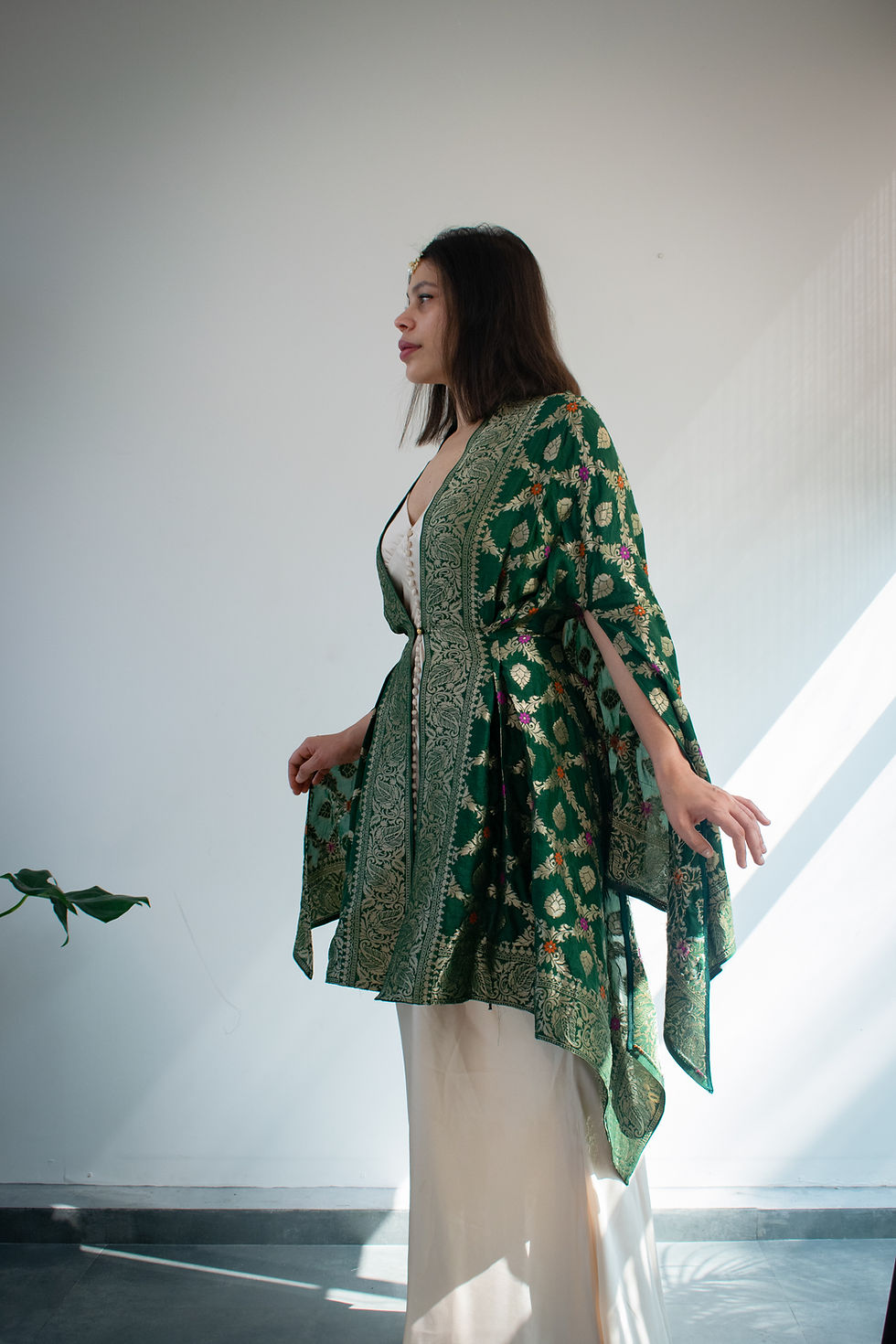 Thumbnail: Emerald Brocade Cape
