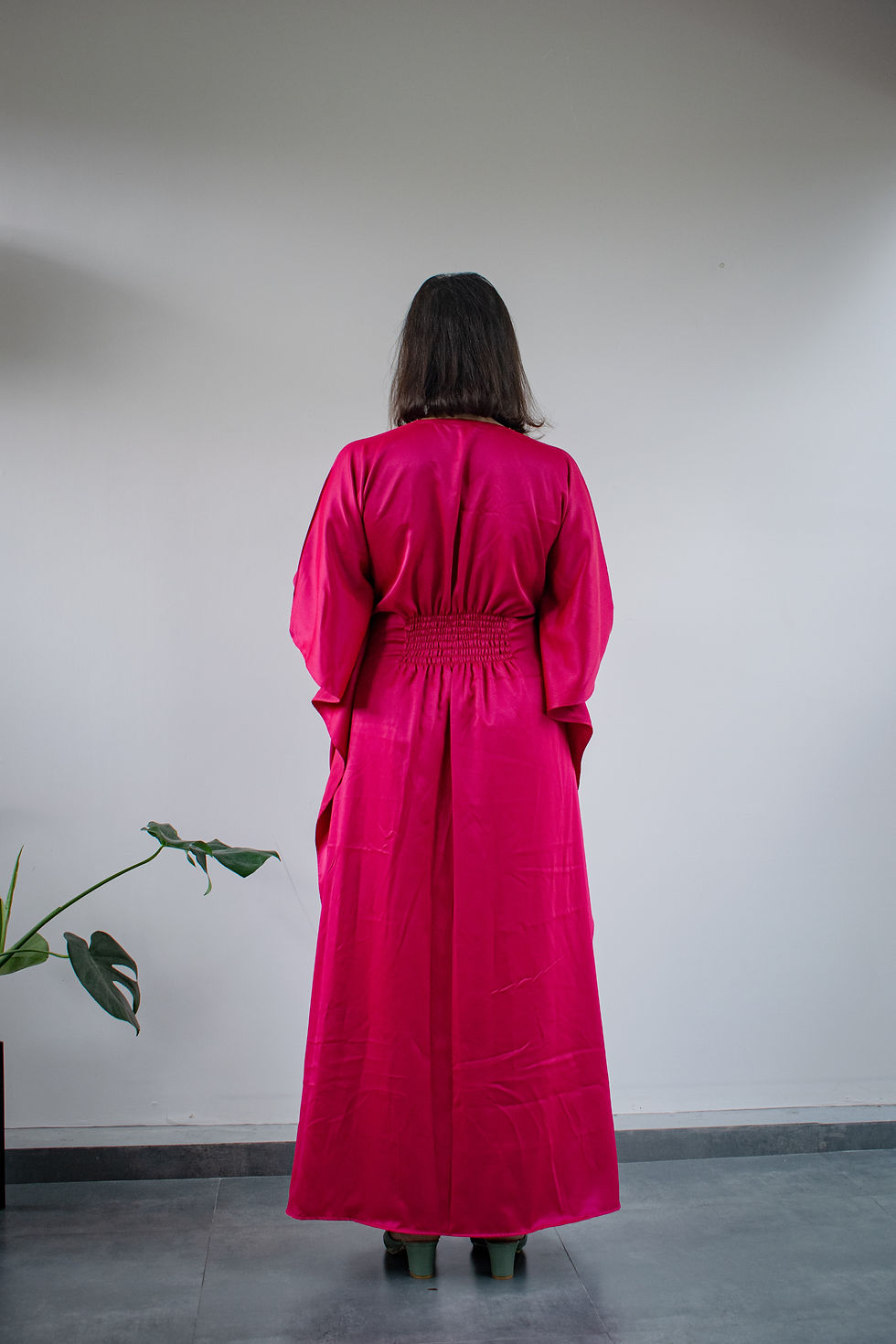 Thumbnail: Pink Tucks Kaftan