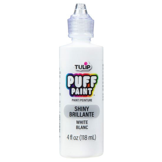 Tulip Puff Paint Shiny White 4 fl. oz.