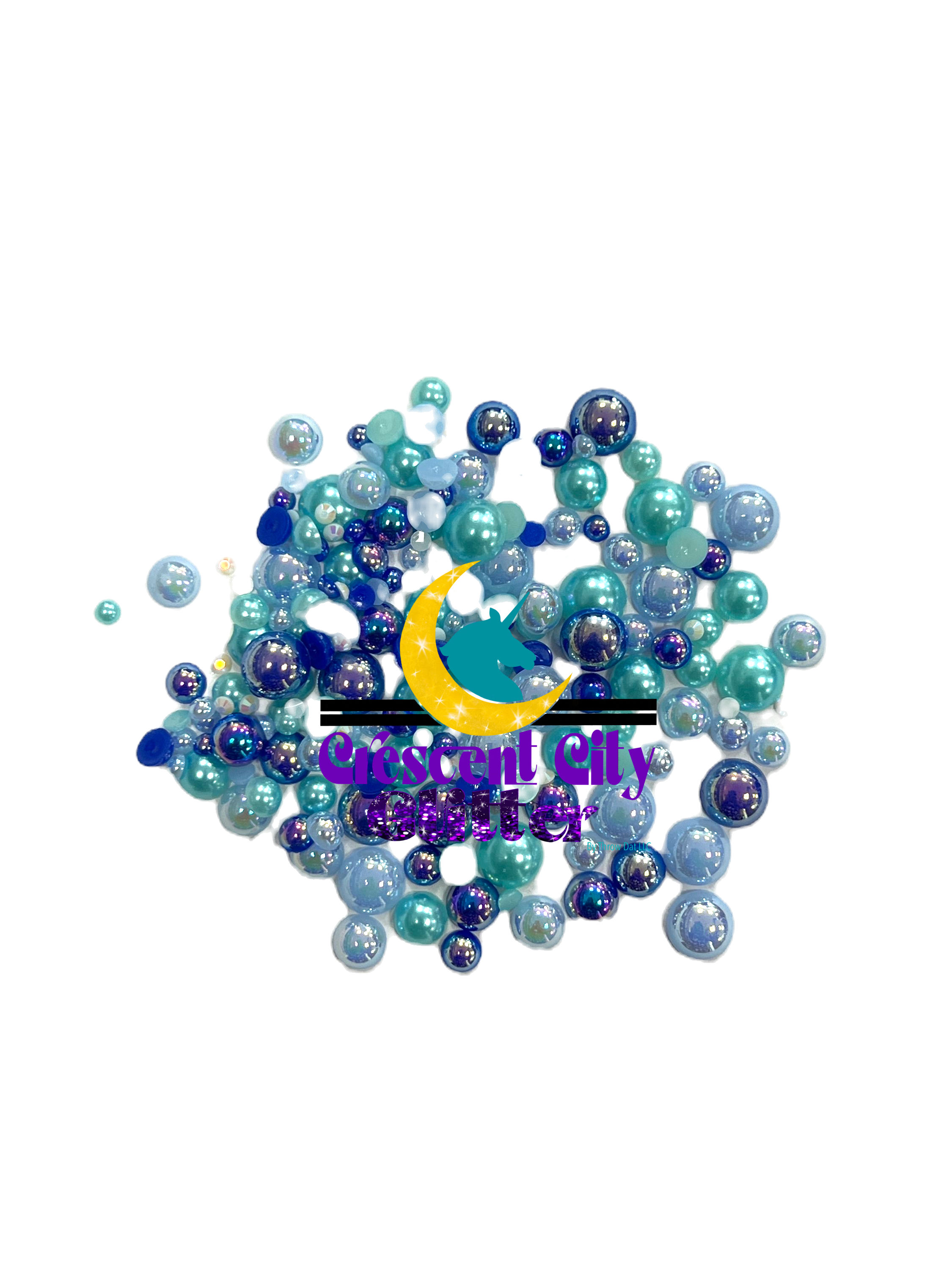 Pearl Resin Cabochons Mix (1 Oz)