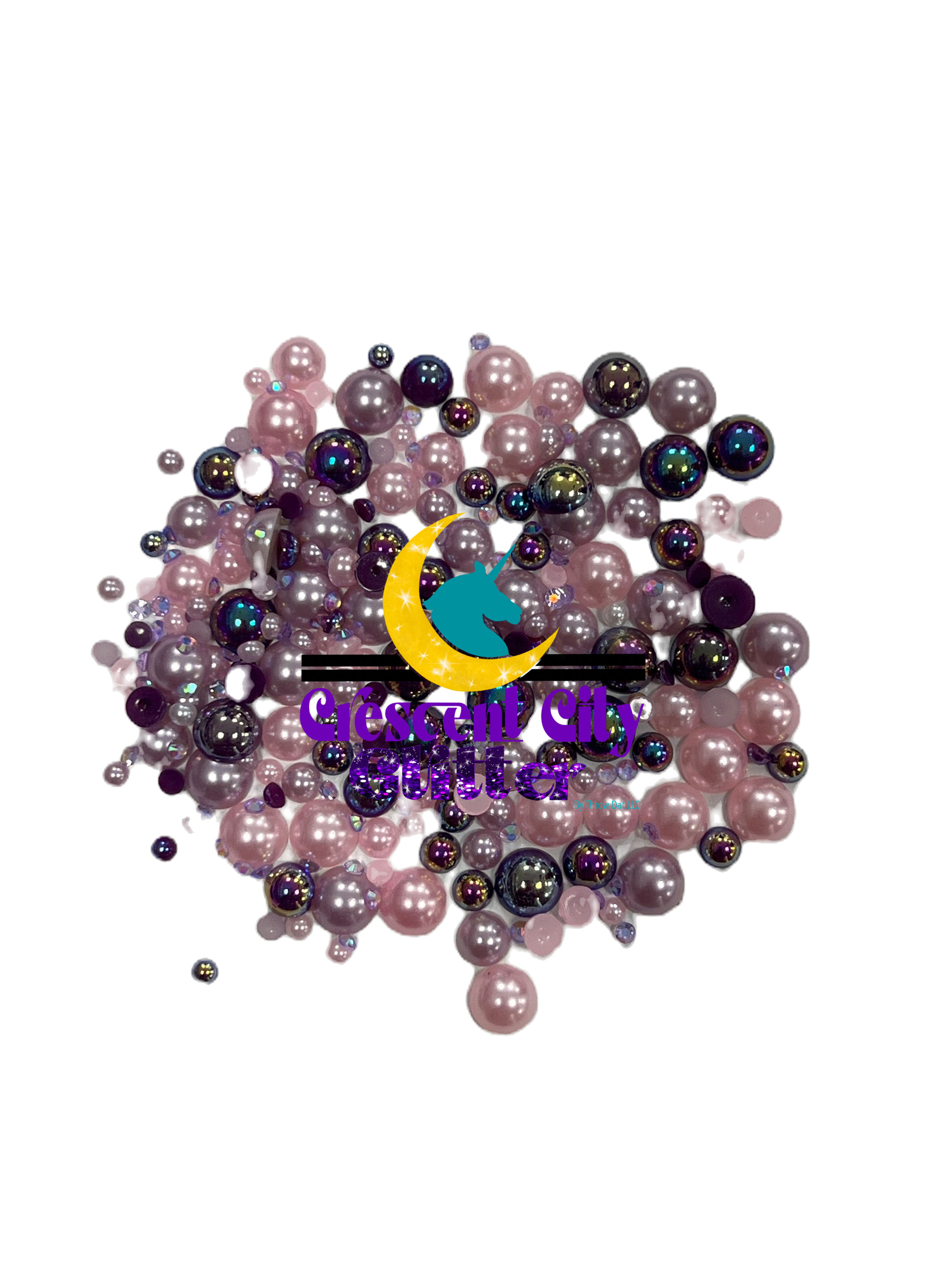 Pearl Resin Cabochons Mix (1 Oz)