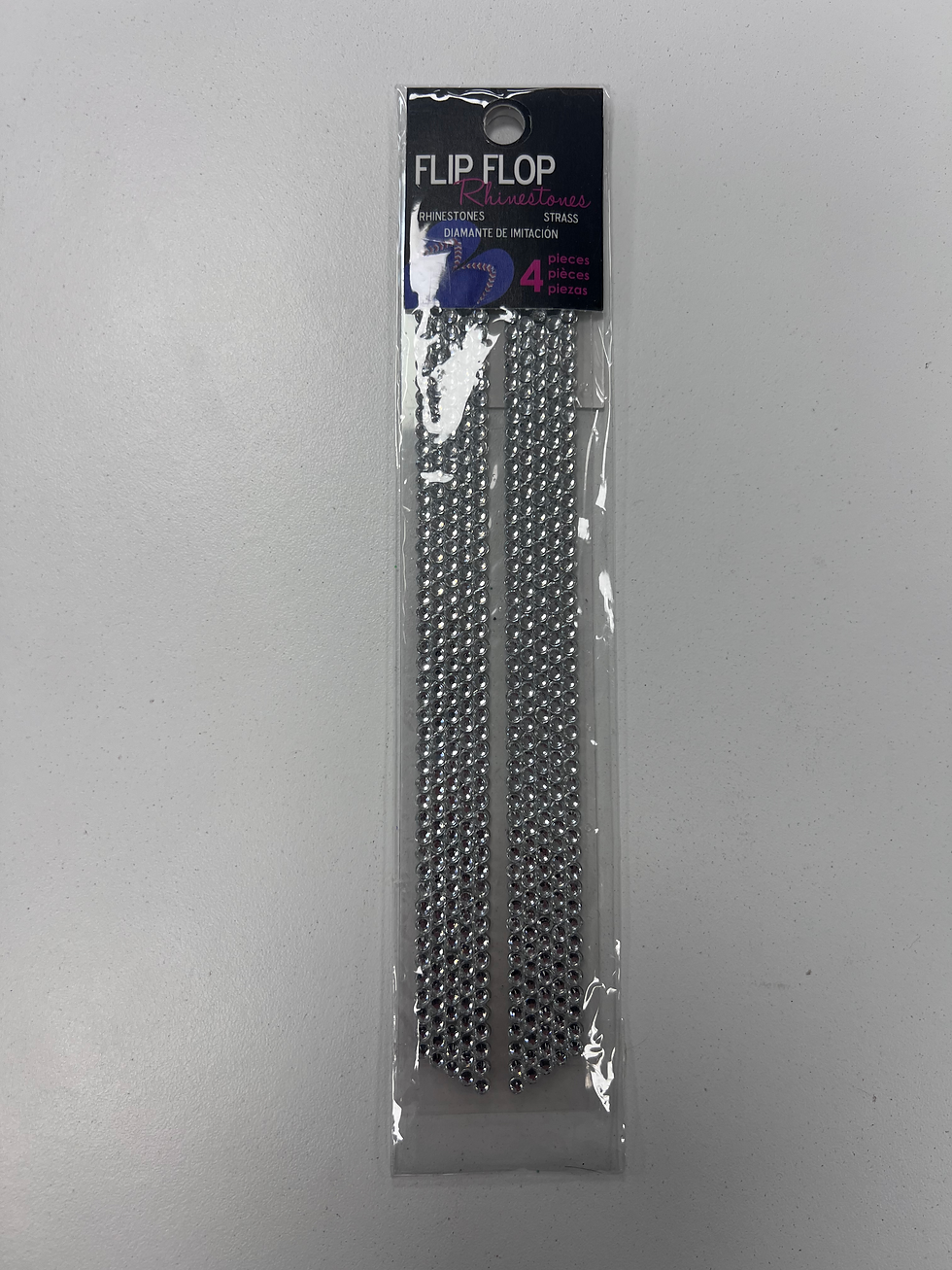 Thumbnail: Flip Flop Rhinestone Sticky Straps (4 pieces)