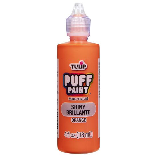 Tulip Puff Paint Shiny Orange 4 fl. oz.