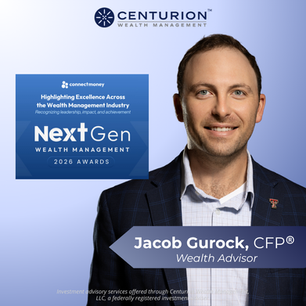 Jacob Gurock Named to Connect Money's Next Gen WealthManagement Award
