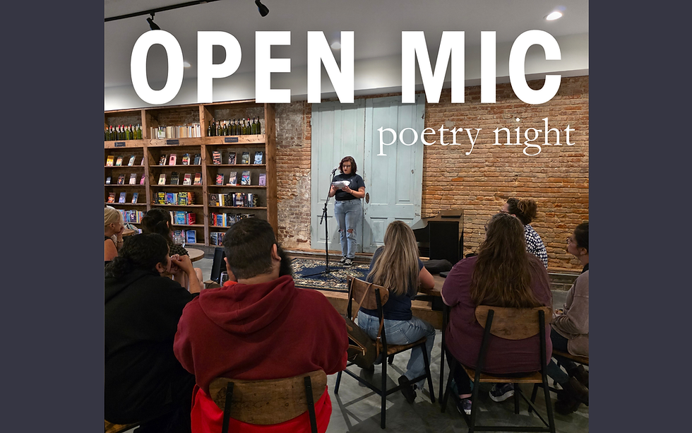 Open Mic Poetry Night