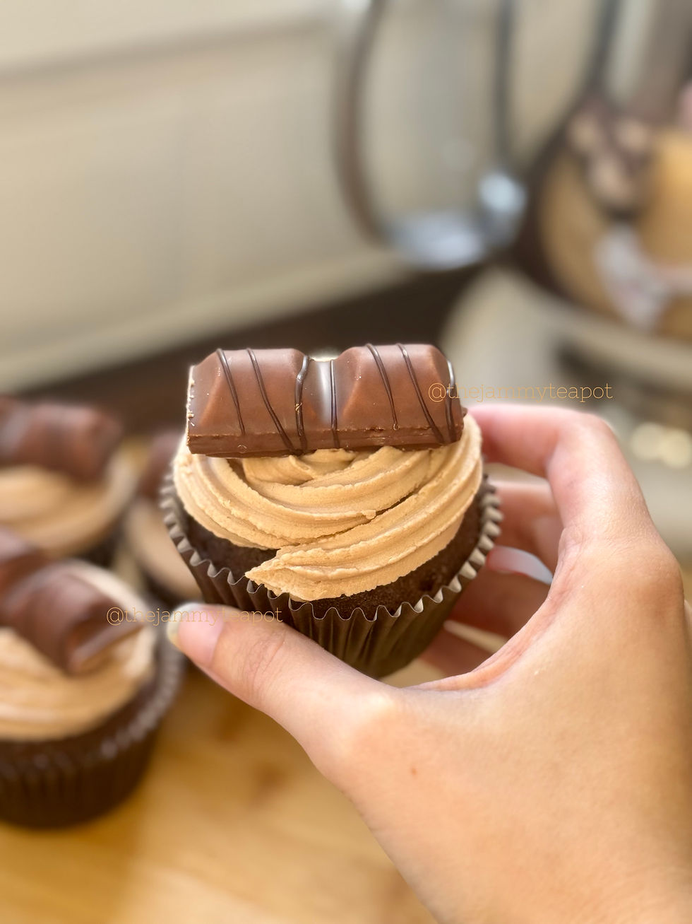 Kinder Beuno Cupcakes
