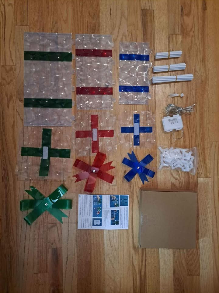 Thumbnail: Brand New In The Box - LED Illuminated Gift Box Set of 3 (Assembly Required)