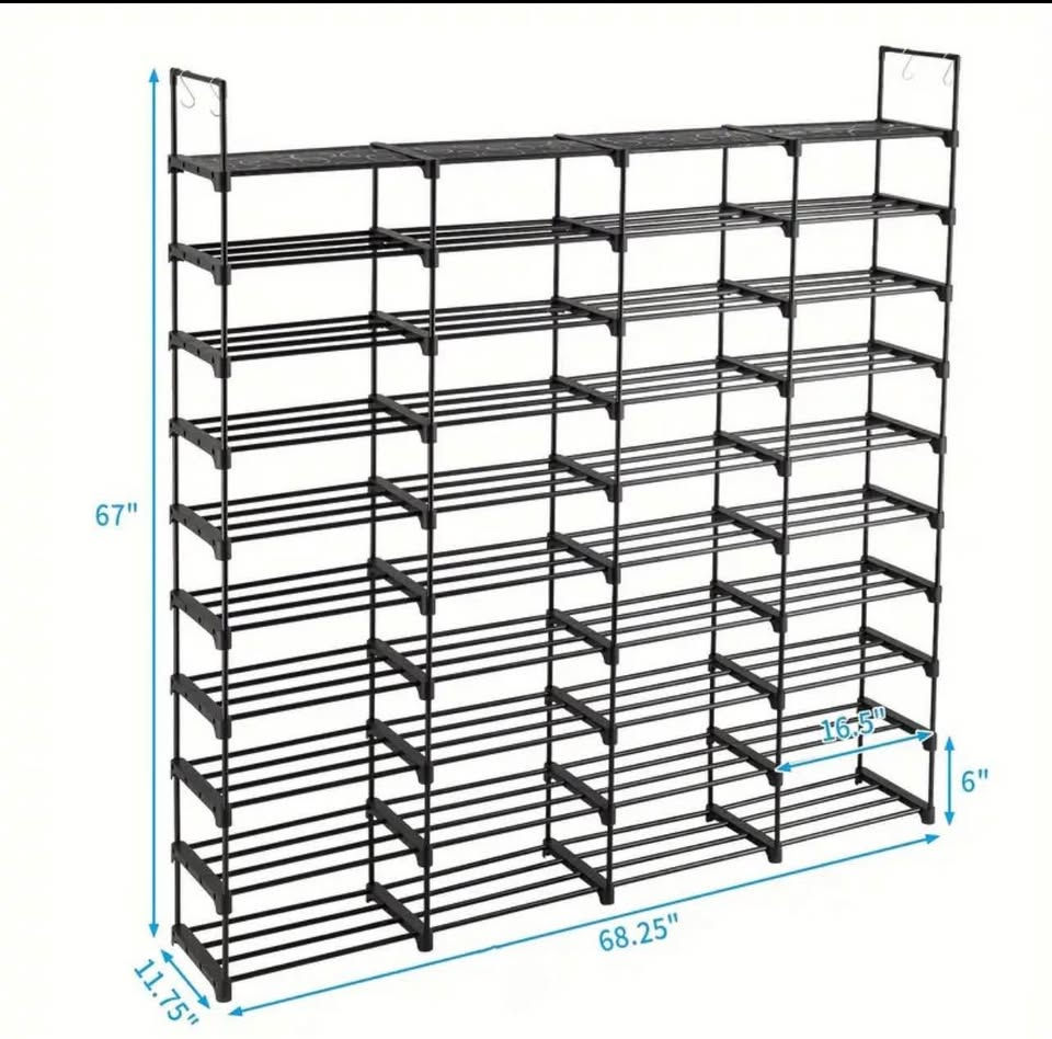 Thumbnail: Brand New In The Box - 10 Tier Shoe Organizer