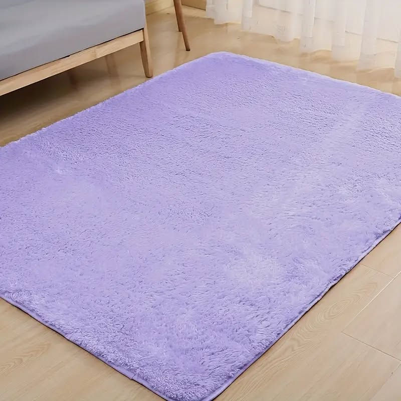 Brand New - Rectangular Area Rug 6 x 9 ft (Purple)