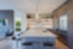 Modern kitchen interior by Atlanta real estate photography.