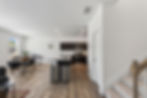 Atlanta real estate photography of modern open concept kitchen