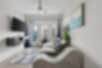 living room real estate photography in Atlanta ga