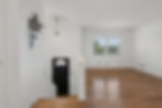 Atlanta real estate photography of an empty living room