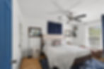 Atlanta real estate photography of a modern bedroom.
