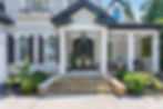 Atlanta real estate photography of a luxury home entrance