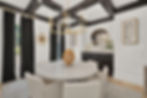Modern dining room showcasing Atlanta real estate photography