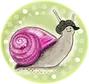 Admin To The Arts Snail logo by Ruthi Bailey Baileytales Art Home Button
