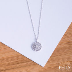 Set Kalung Emas + Liontin Berlian