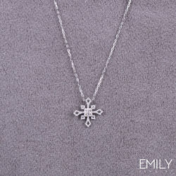 Set Kalung Emas + Liontin Berlian