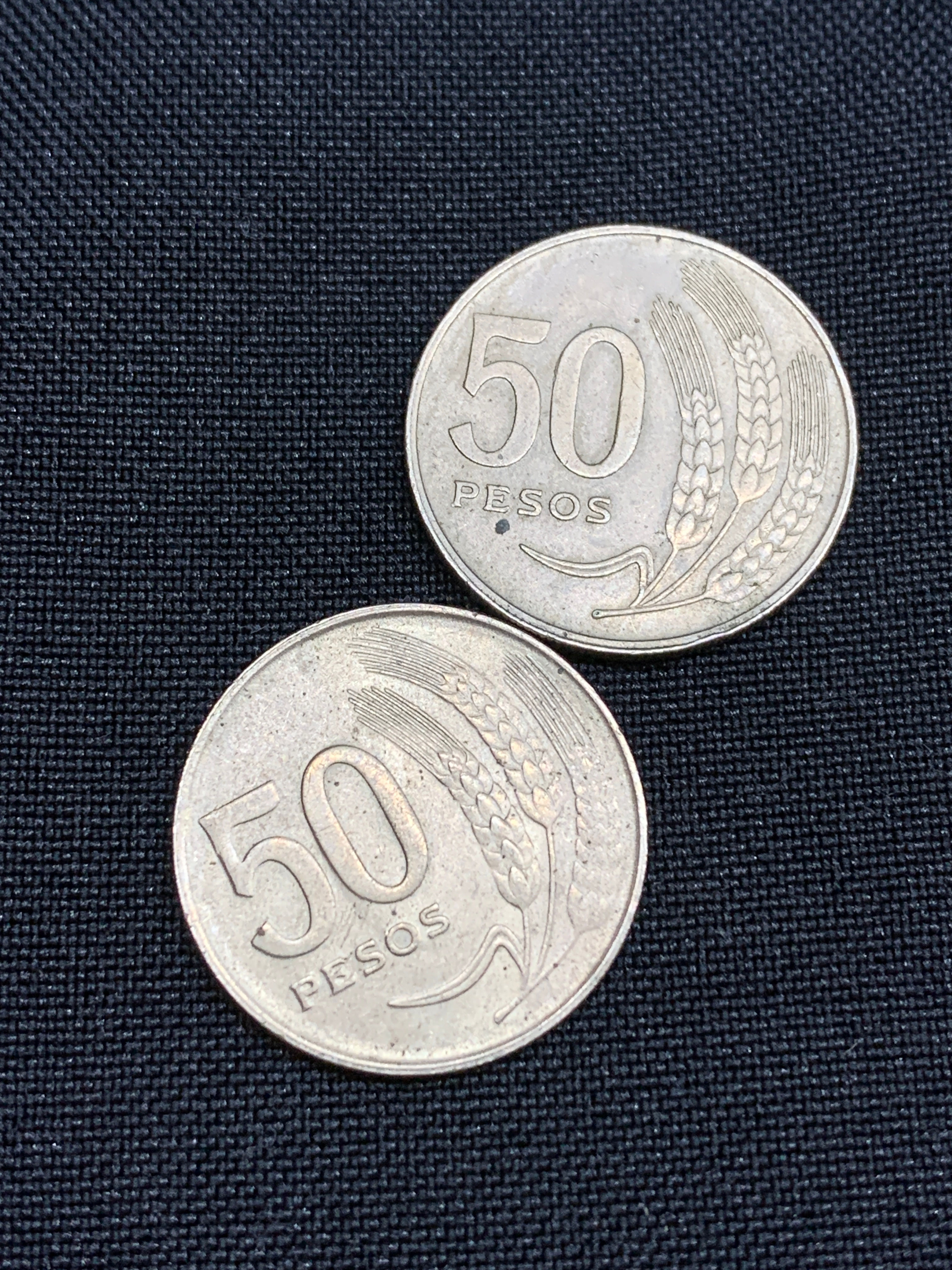 1 moeda de 50 pesos - 1970- Uruguai