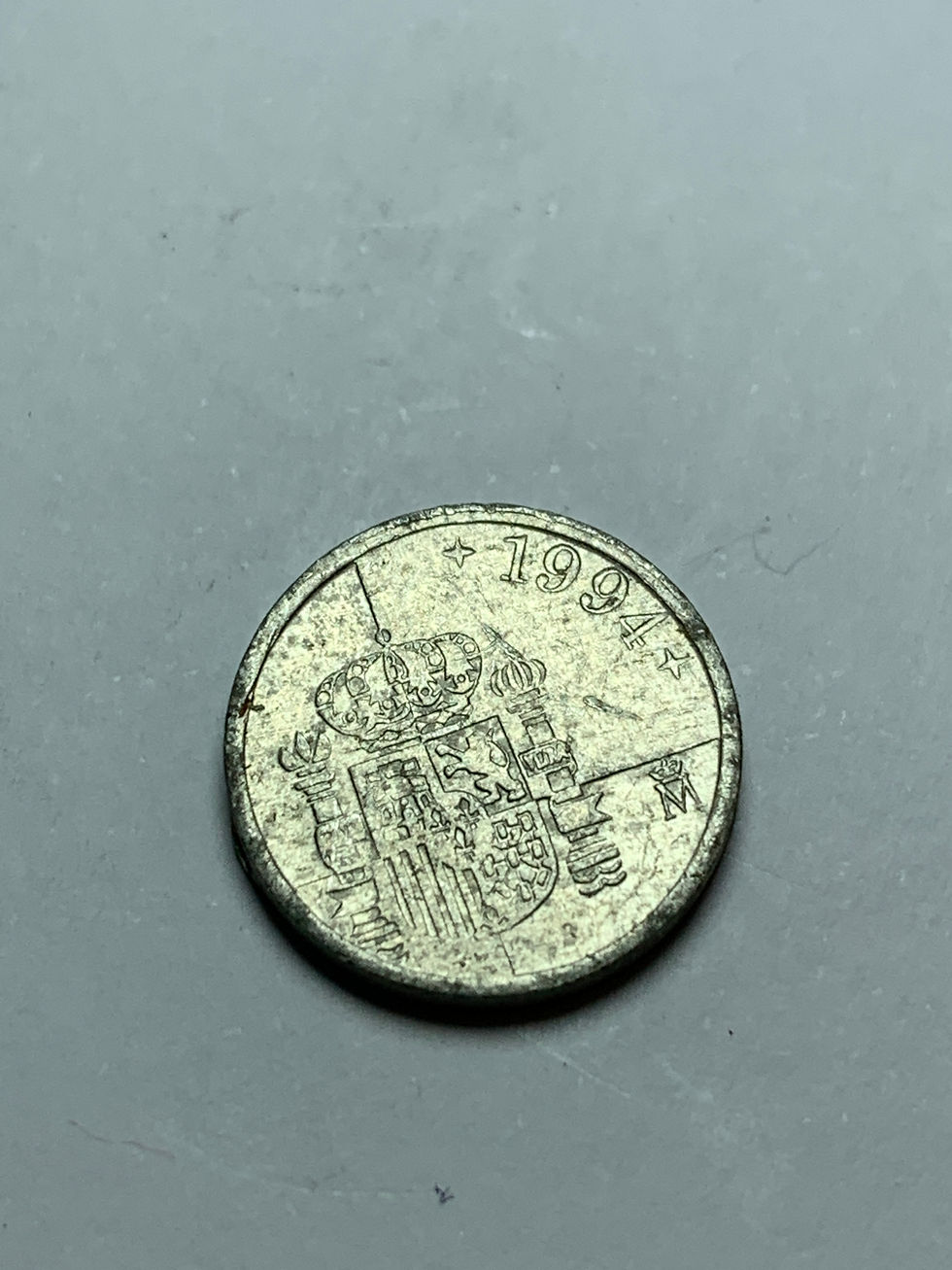 Miniatura: 1 moeda de 1 Peseta - 1992-1997-1994 - Espanha (Juan Carlos I)