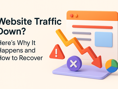 Website Traffic Down? Here’s Why It Happens and How to Recover