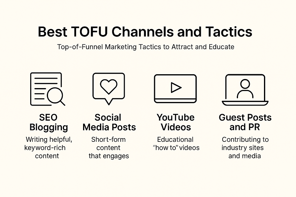 Best TOFU Channels and Tactics

