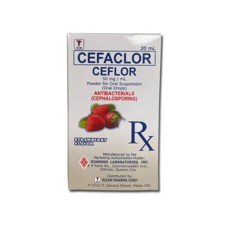 Cefaclor 50mg-ml Drops 20Ml (Ceflor)