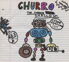 The Awesome S.H.E.I.L.D. SPY Churro by Theo