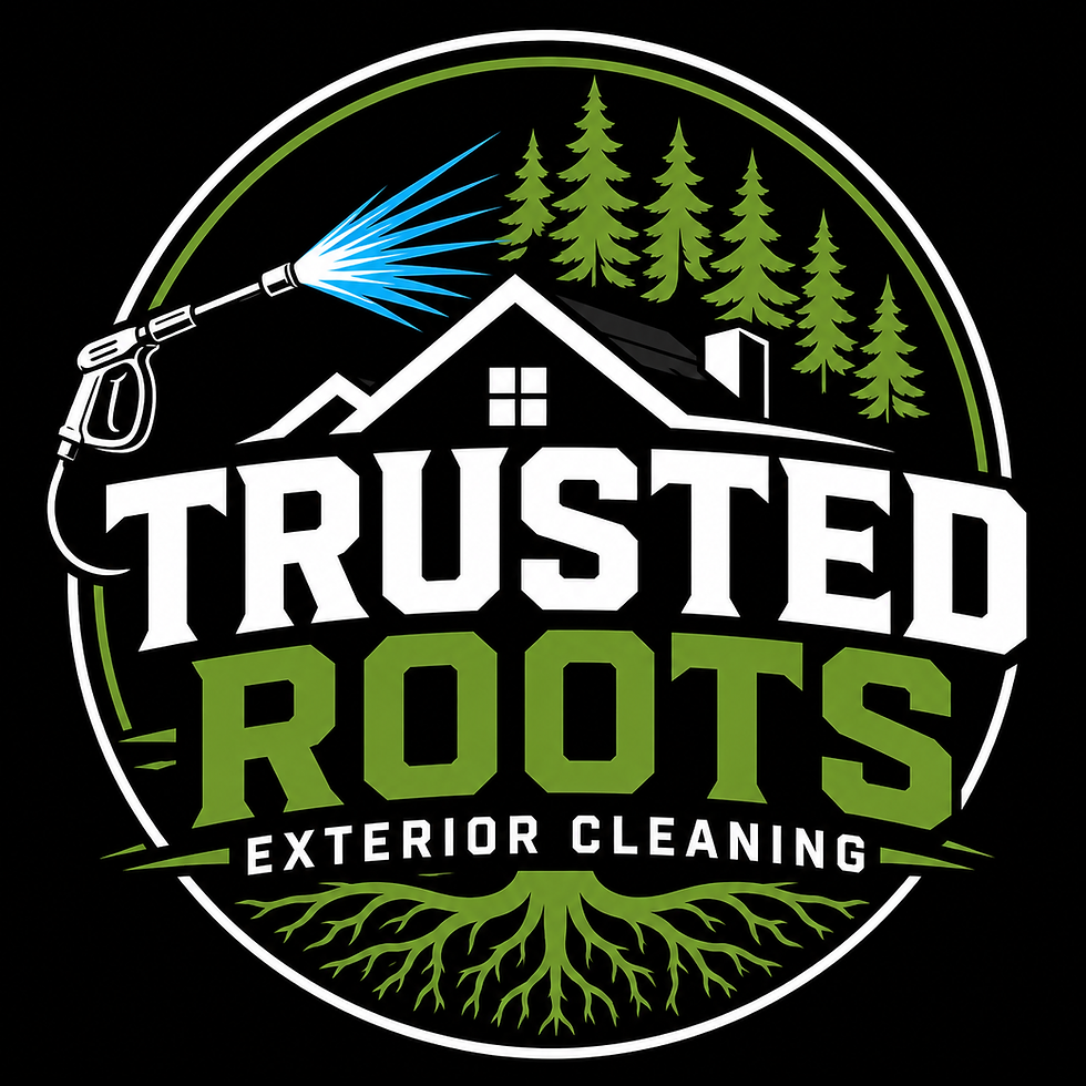 Trusted Roots Exterior Cleaning pressure washing services logo