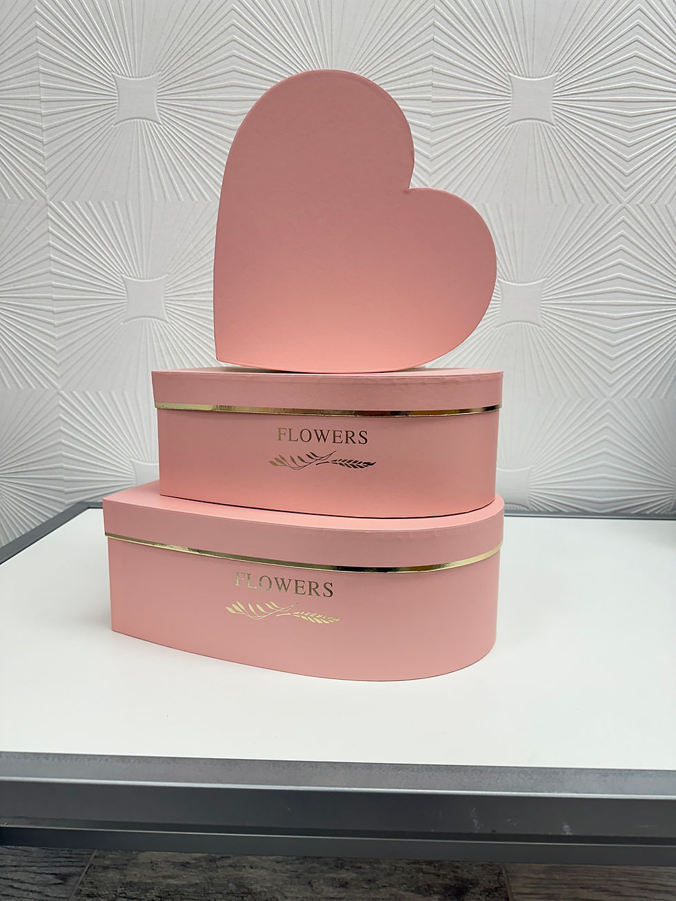 Thumbnail: Single Layer Heart Shaped Box