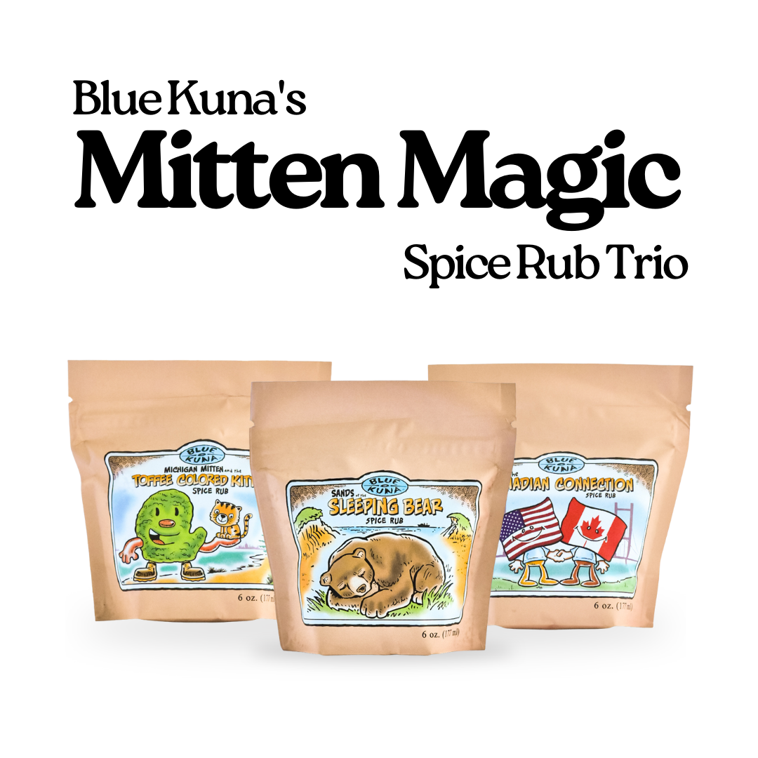 Blue Kuna's Mitten Magic Spice Rub Trio