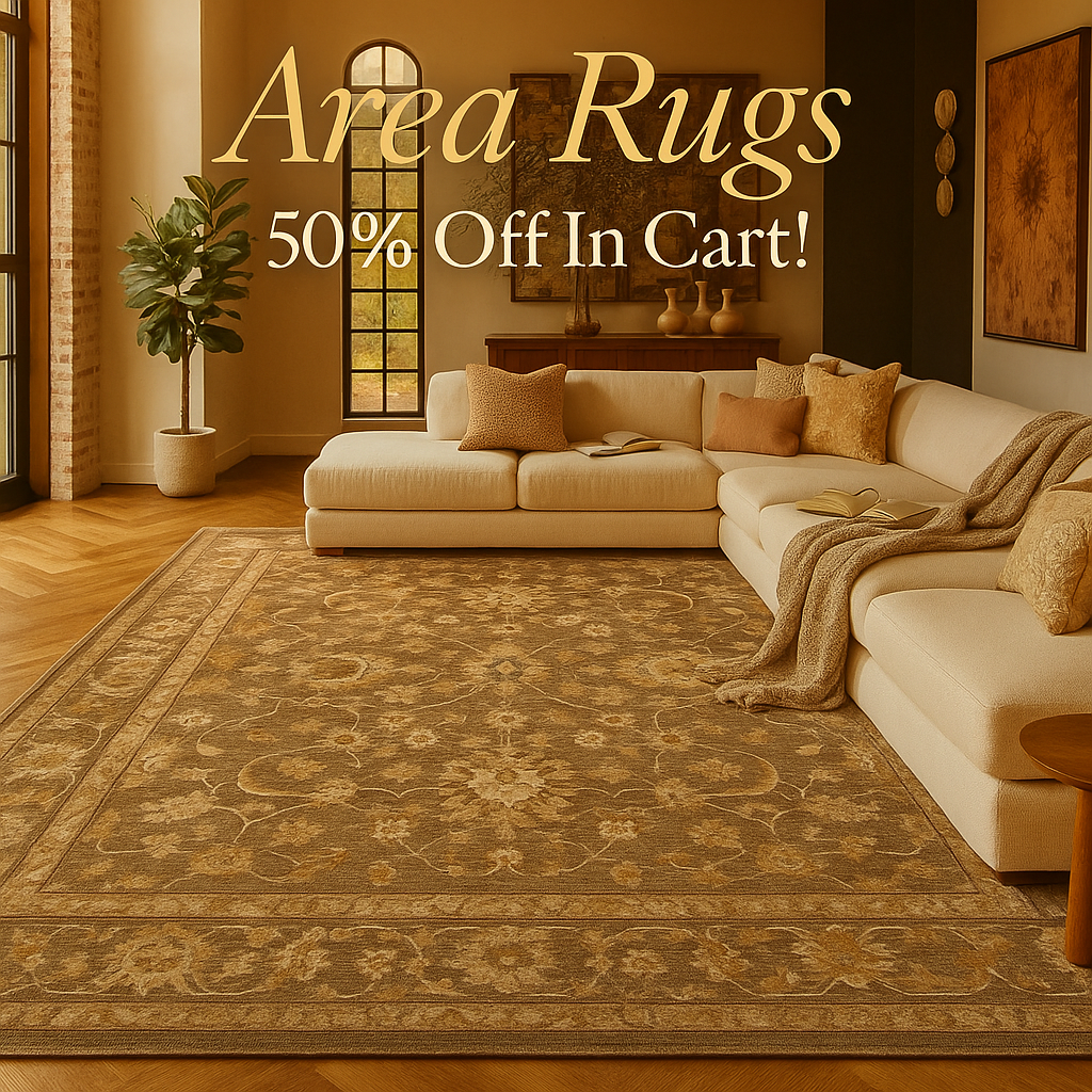Berthmeer 8x10 Area Rugs for Living Room, Ultra Soft Washable Non-Slip Rug for Bedroom Low-Pile Vintage Distressed Floral Print Accent Carpet for Dining Room Home Decor Office Khaki